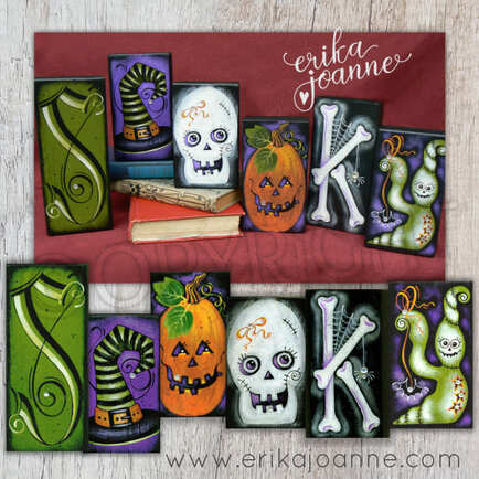 Spooky Blocks ePattern