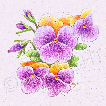 Floral Garden Watercolor Book