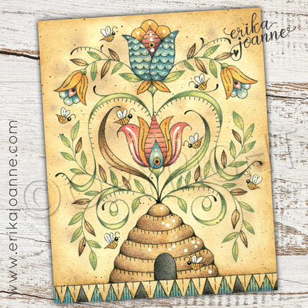 Bee Fraktur