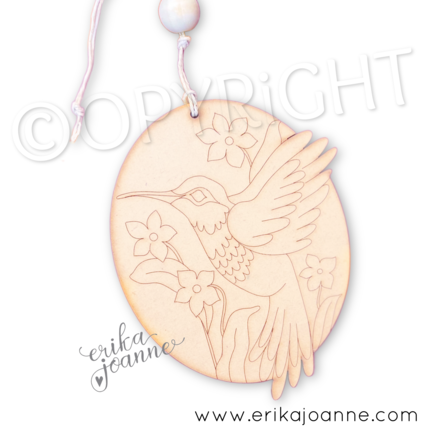 Hummingbird Ornament