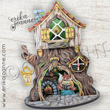 Woodland Treehouse ePattern