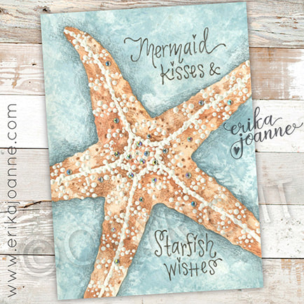 Starfish Wishes / Step-by-Step Art by Erika Joanne