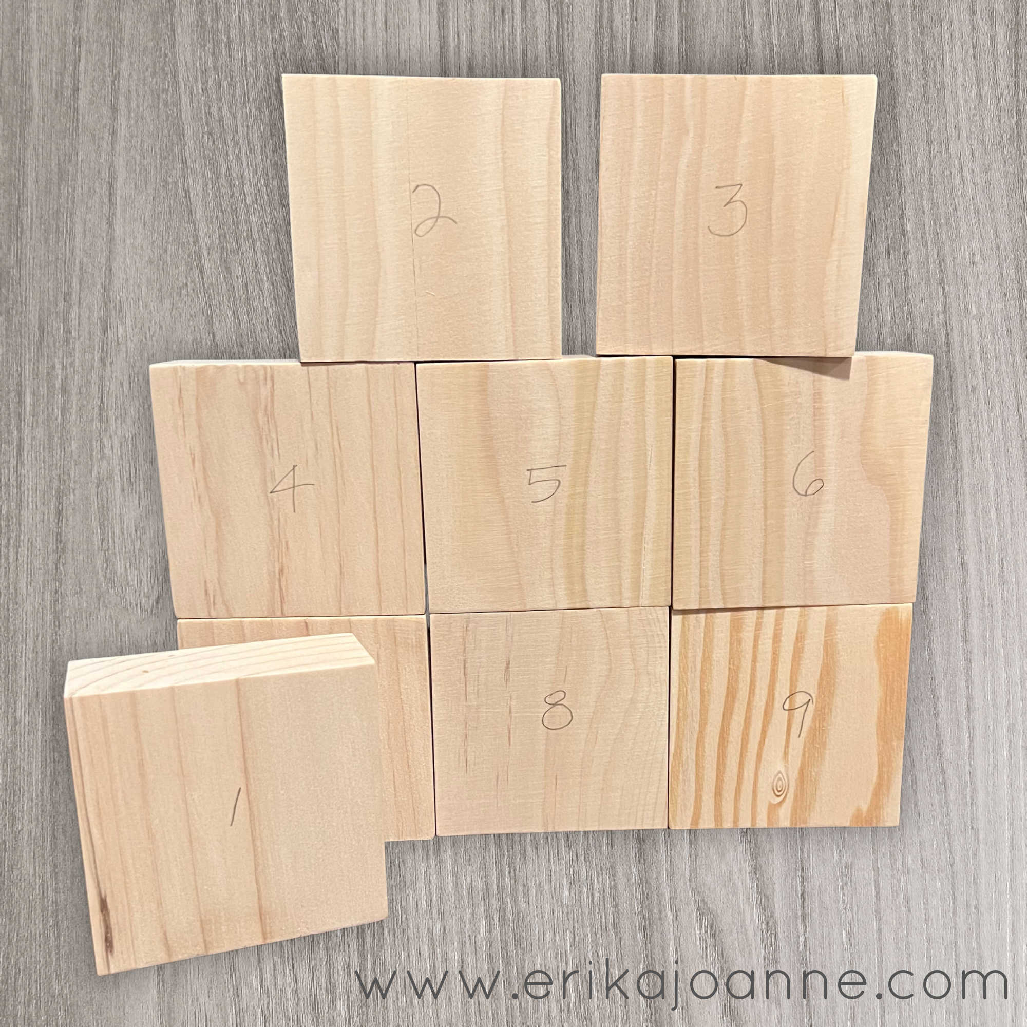 Quilt Block Wood Set