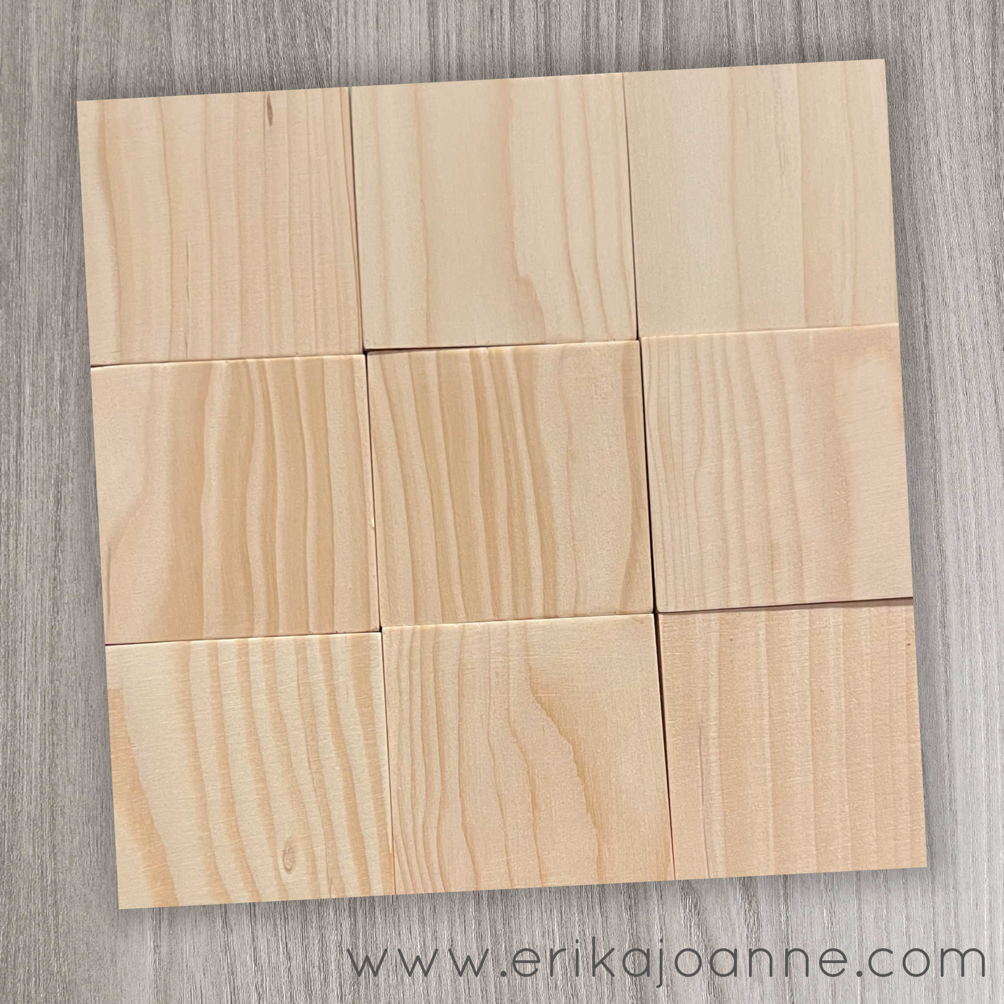 Quilt Block Wood Set